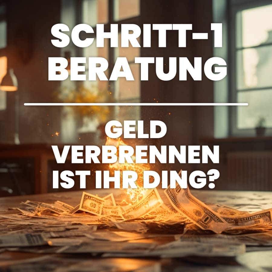 teaser geldverbrennen recruiting